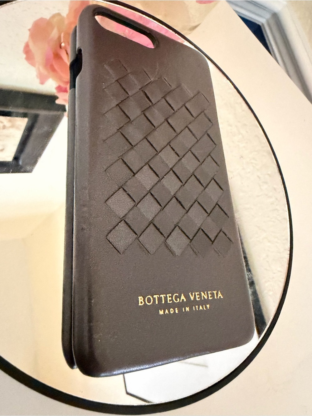 Bottega Veneta Intrecciato woven leather iPhone 7 Plus / 8 Plus case - Picture 7 of 15